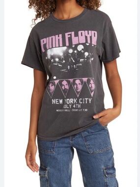 Pink Floyd Graphic Short Sleeve Tee - Charcoal